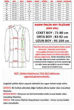 Gömlek Yaka Ceket Boy Kadın Doktor-Öğretmen Önlüğü