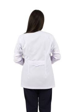 Gömlek Yaka Ceket Boy Kadın Doktor-Öğretmen Önlüğü