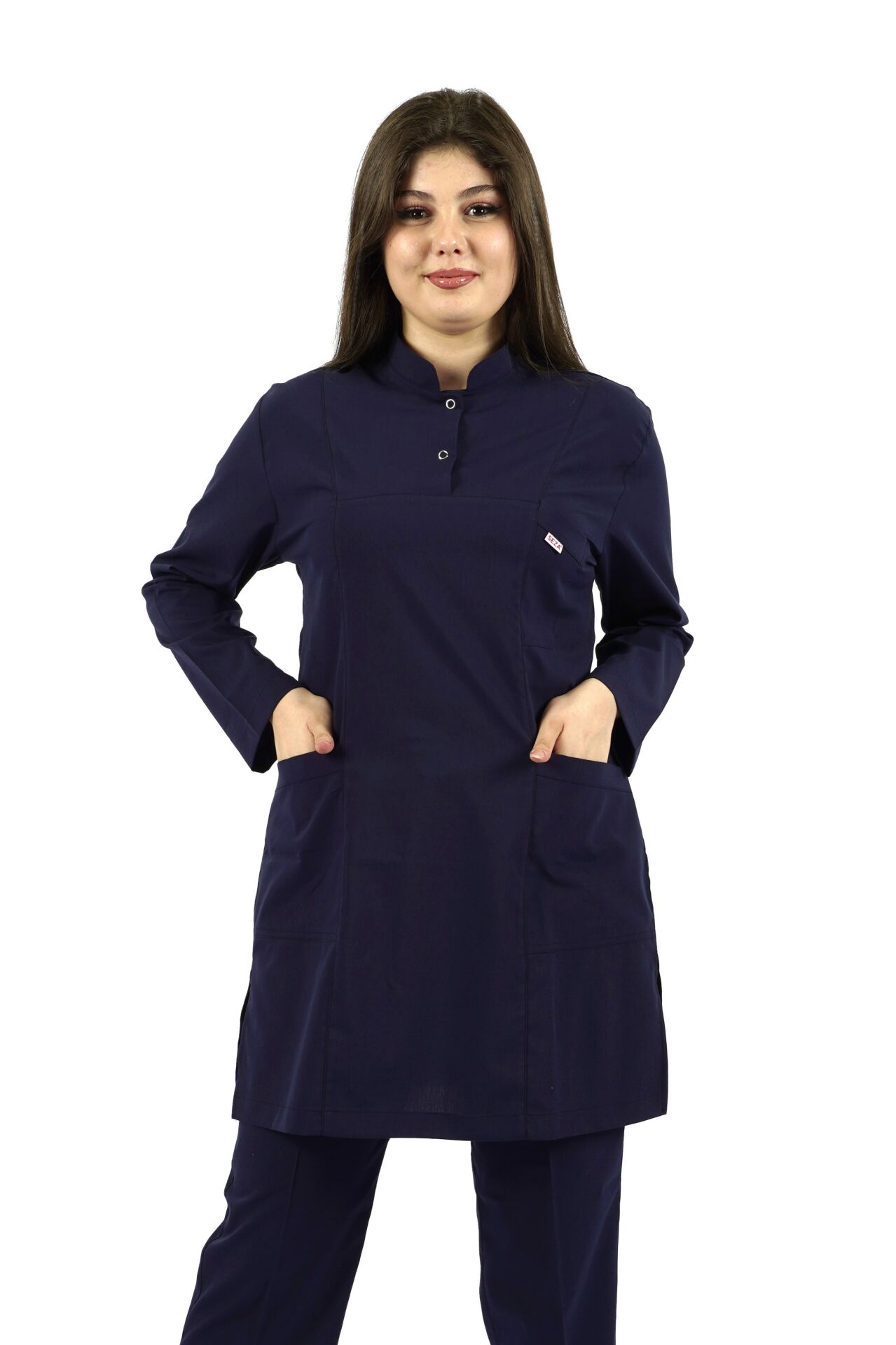 LİKRALI TESETTÜR FORMA TAKIM - Lacivert