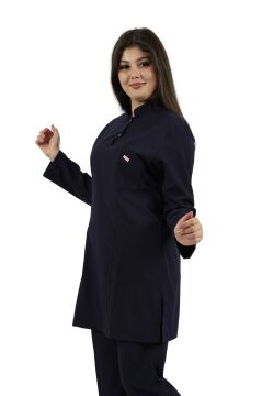 LİKRALI TESETTÜR FORMA TAKIM - Lacivert