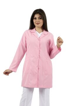 Kadın İş Önlüğü - Pembe