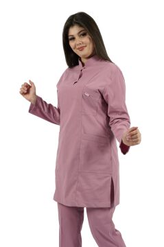 LİKRALI TESETTÜR FORMA TAKIM - Gül Kurusu