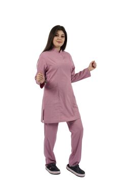 LİKRALI TESETTÜR FORMA TAKIM - Gül Kurusu