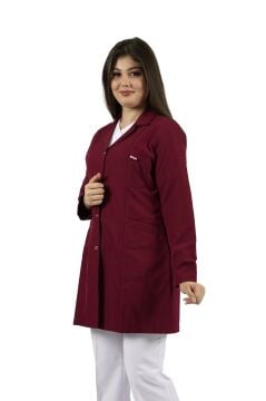 Kadın İş Önlüğü - Bordo