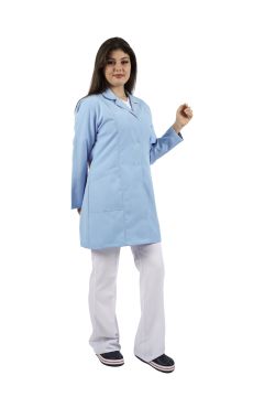 Kadın İş Önlüğü - Açık Mavi