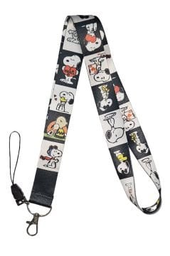 Snoopy - Boyun İpi Telefon Askısı