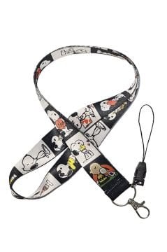 Snoopy - Boyun İpi Telefon Askısı