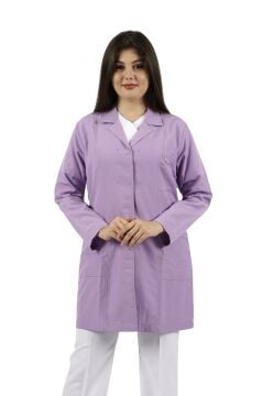Kadın İş Önlüğü - Lila