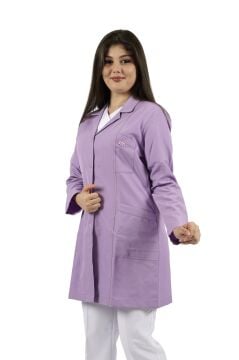 Kadın İş Önlüğü - Lila