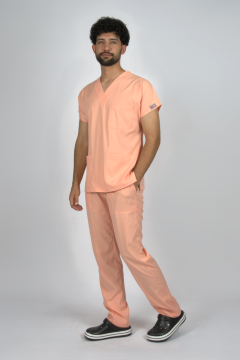 Somon Premium Flex Unisex Likralı Scrubs Doktor Hemşire Üniforma Takım