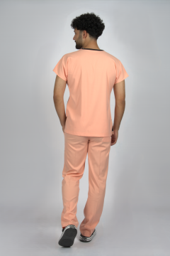 Somon Premium Flex Unisex Likralı Scrubs Doktor Hemşire Üniforma Takım