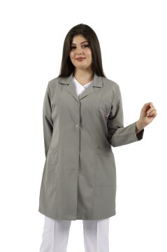 Kadın İş Önlüğü - Gri