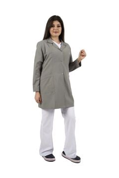 Kadın İş Önlüğü - Gri