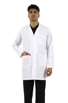 Gömlek Yaka Orta Boy Erkek Doktor-Öğretmen Önlüğü