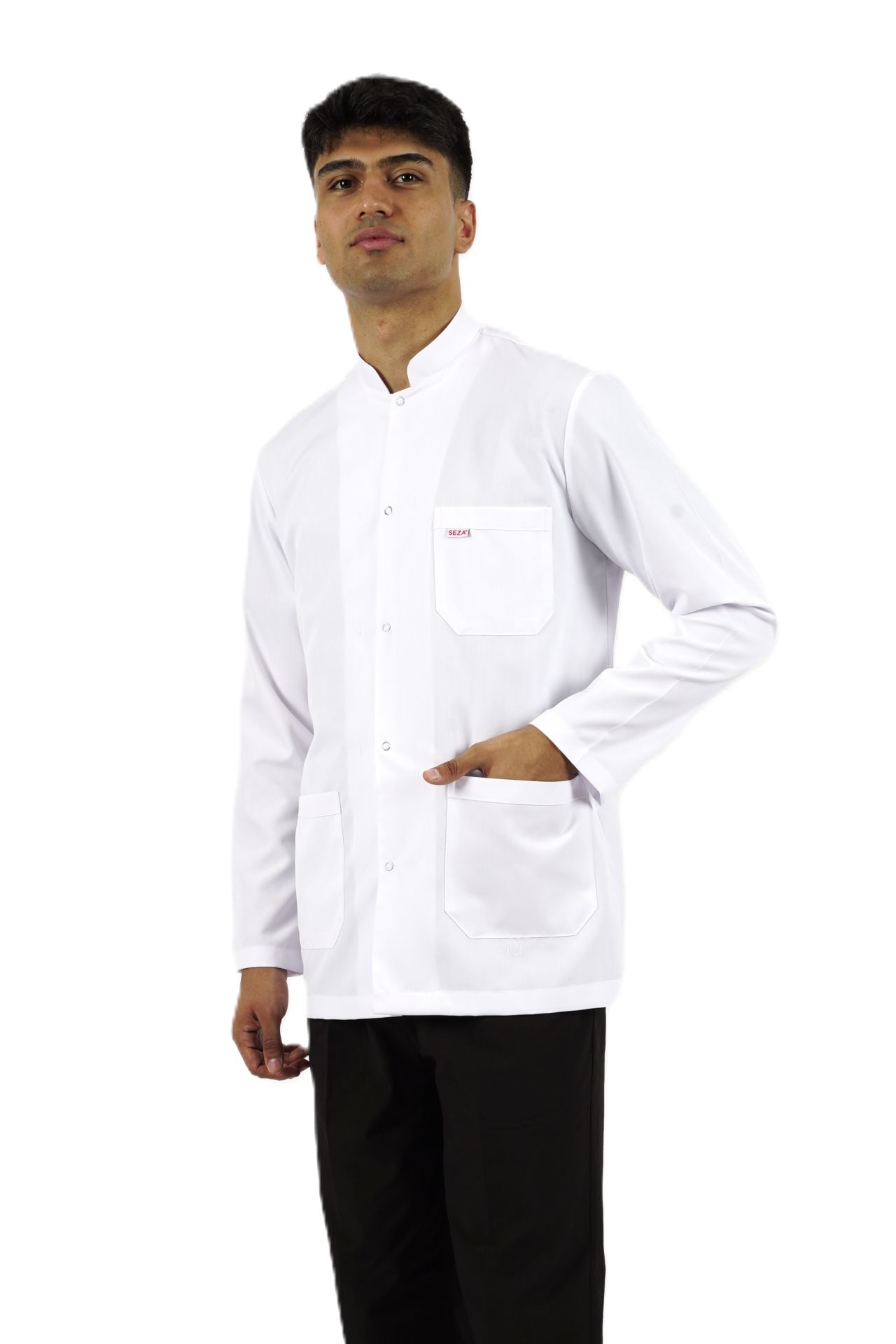 Hakim Yaka Ceket Boy Erkek Doktor-Öğretmen Önlüğü