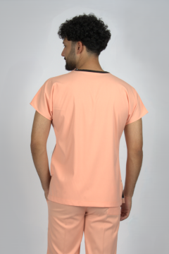 Somon Premium Flex Likralı Unisex Scrubs Doktor Hemşire Forma Üst