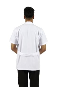 Gömlek Yaka Kısa Kol Erkek Doktor-Öğretmen Önlüğü