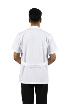 Gömlek Yaka Kısa Kol Erkek Doktor-Öğretmen Önlüğü