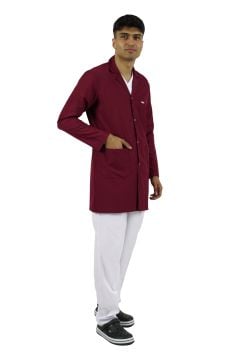 Erkek İş Önlüğü - Bordo
