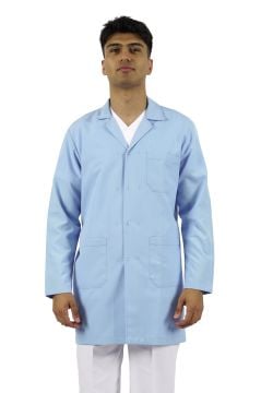 Erkek İş Önlüğü - Açık Mavi