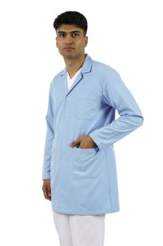 Erkek İş Önlüğü - Açık Mavi