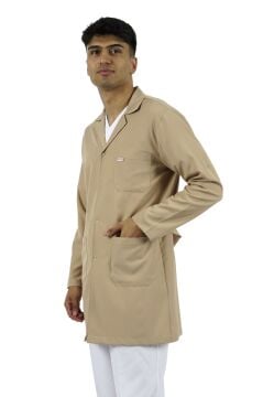 Erkek İş Önlüğü - Bej