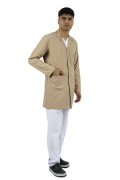 Erkek İş Önlüğü - Bej