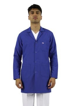 Erkek İş Önlüğü - Saks Mavi