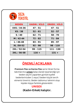 Deniz Mavisi Premium Flex Likralı Unisex Scrubs Doktor Hemşire Forma Üst