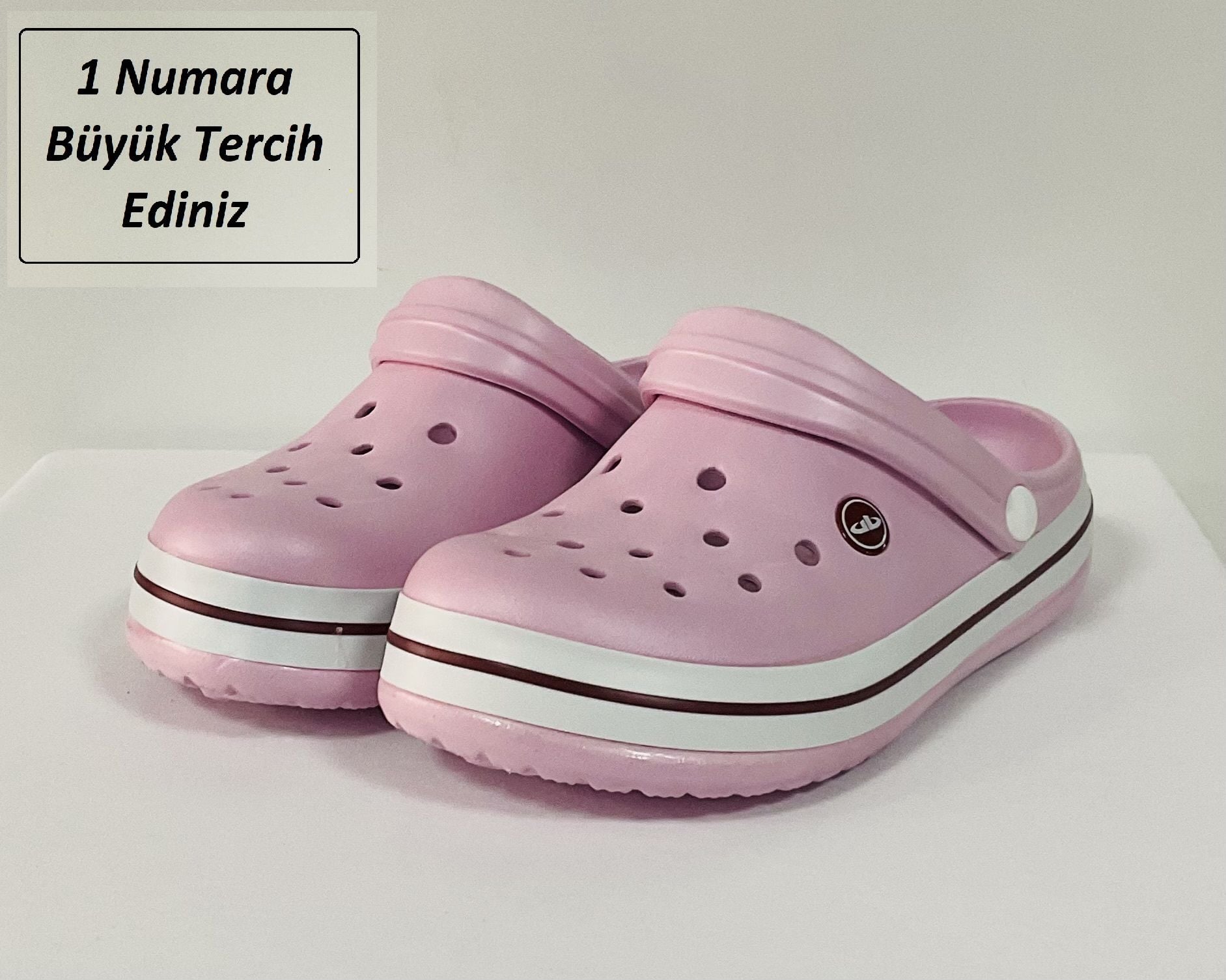 Ortopedik Bay Bayan Pembe Crocss Terlik Doktor Hemşire Aşçı Terliği Orjinal Akınal Bella