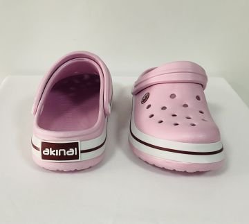 Ortopedik Bay Bayan Pembe Crocss Terlik Doktor Hemşire Aşçı Terliği Orjinal Akınal Bella